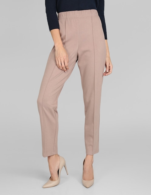 PANTALON VITOS V21442 LISO, 36, BEIGE