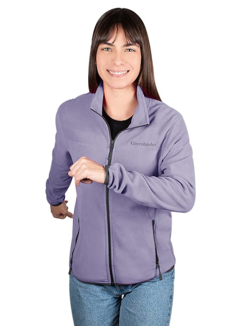 Sudadera greenlander para mujer con bolsillos
