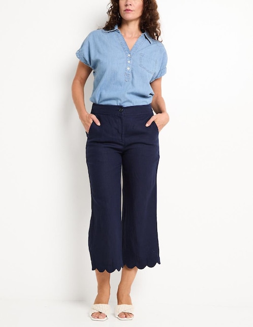 Pantalón regular para mujer