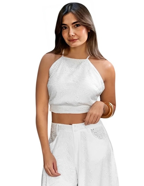 Blusa J&B sin manga para mujer