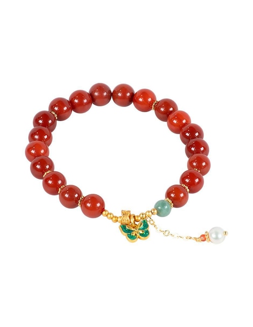 Pulsera Jadeita Vitalidad con acabado pulido 1