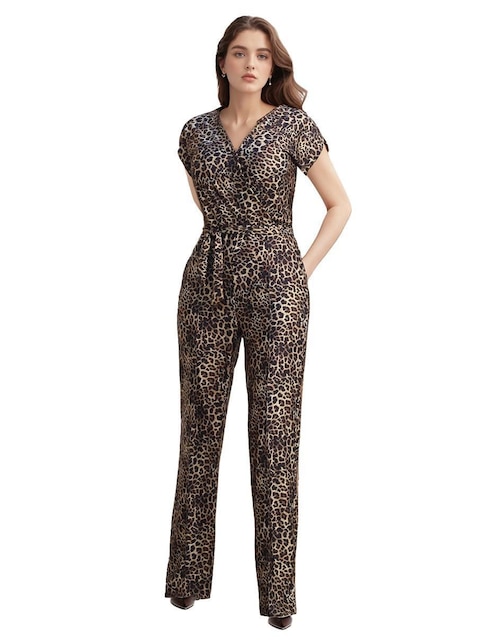 Jumpsuit Rouss estampado animal print para mujer