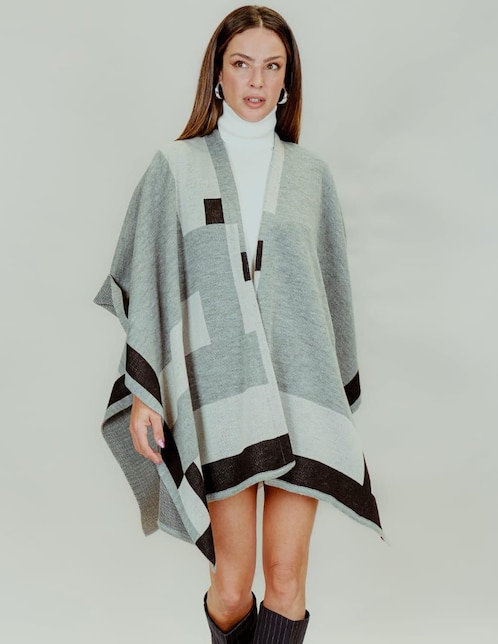 "capa/poncho/kimono" zuio "para mujer"