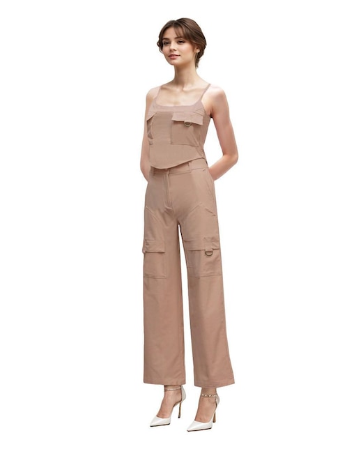 Conjunto Lucky Clover cargo de gabardina para mujer