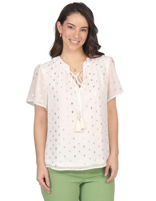 Blusa manga corta para mujer 1