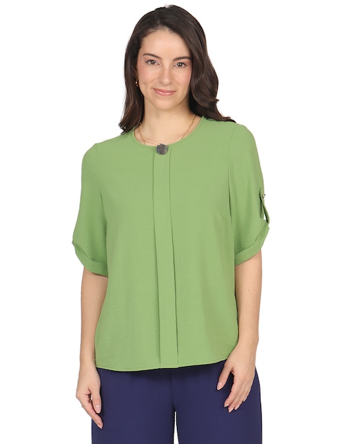 Blusa manga corta para mujer 1