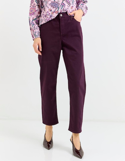 Jeans straight para mujer 1