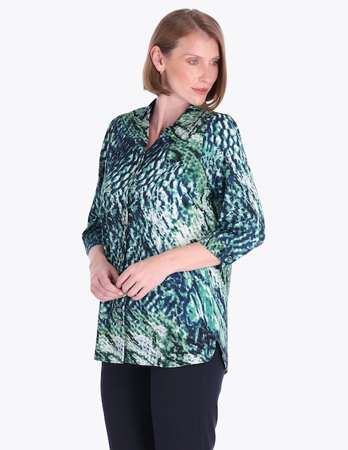 Blusa manga 3/4 para mujer 1