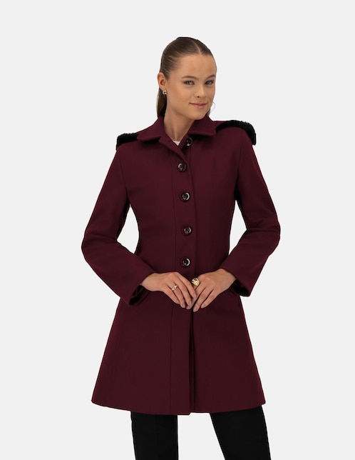 Abrigo de lana para mujer 1