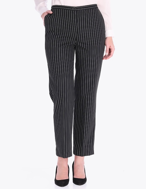 Pantalón de vestir slim para mujer 1