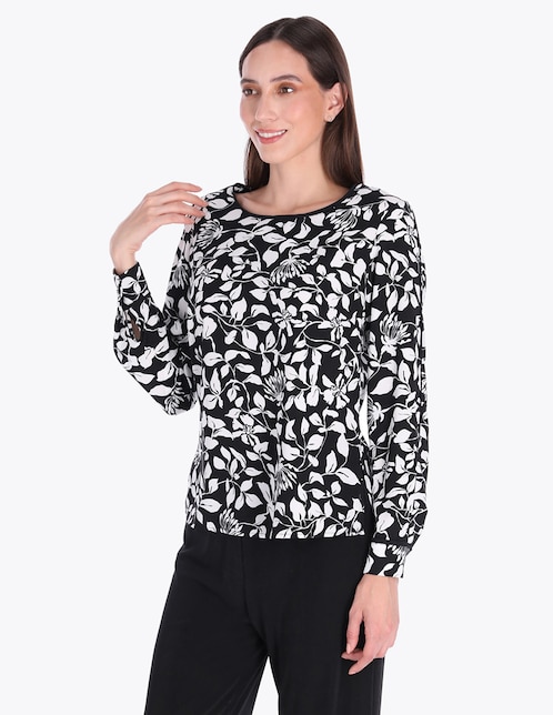 Blusa manga larga para mujer 1