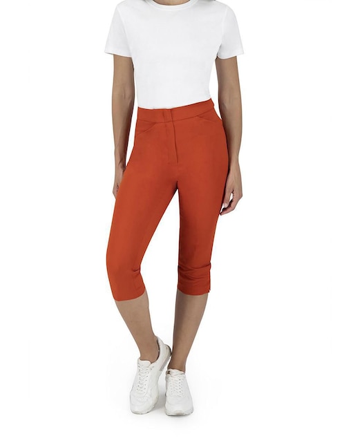 Pantalón capri regular para mujer 1