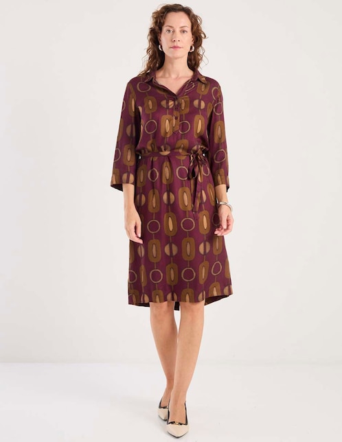 Vestido a la rodilla formal para mujer 1