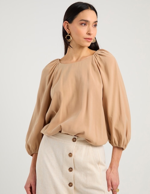 Blusa manga larga para mujer 1