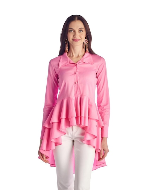 Blusa Beatriz Meade manga larga para mujer
