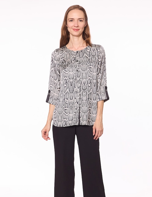 Blusa manga 3/4 para mujer 1