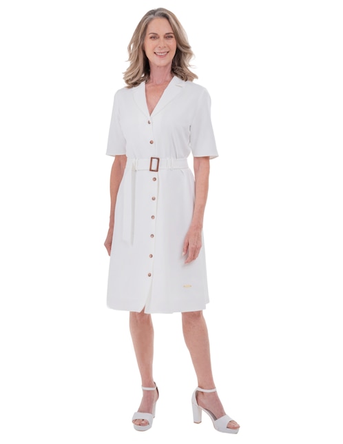 Vestido a la rodilla casual para mujer 1