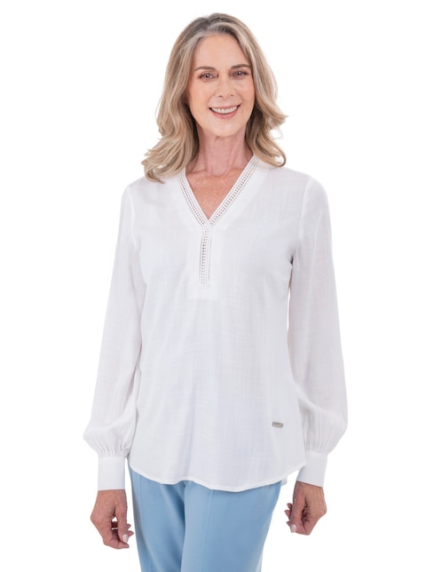 Blusa manga larga para mujer 1