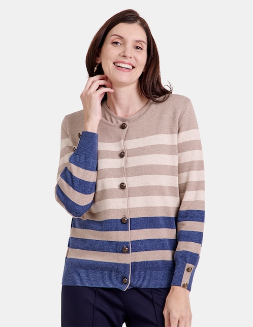 Suéter cuello redondo para mujer 1