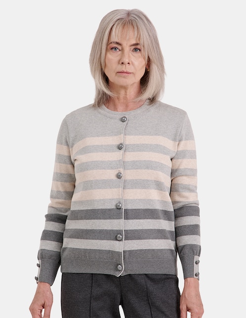 Suéter cuello redondo para mujer 1
