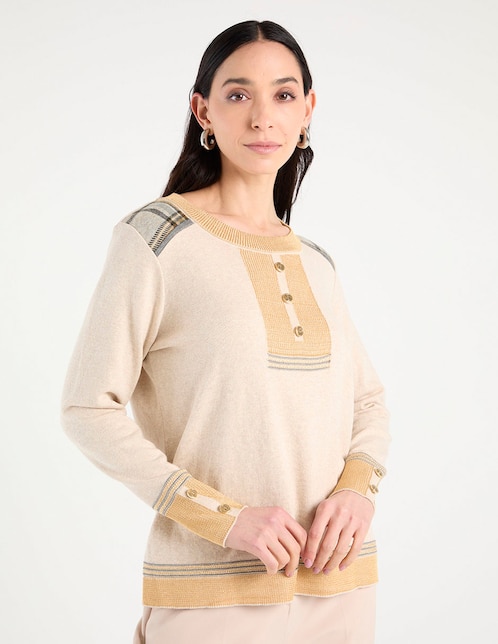 Blusa manga larga para mujer 1
