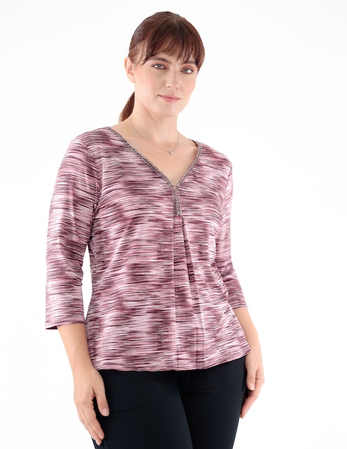 Blusa manga 3/4 para mujer 1