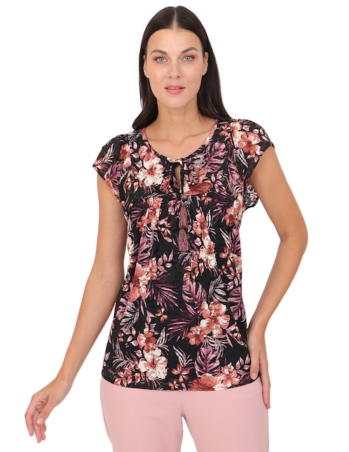 Blusa manga corta para mujer 1