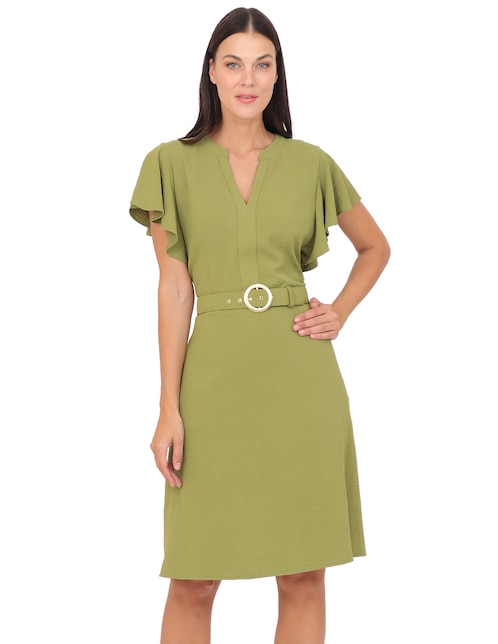 Vestido arriba de la rodilla casual para mujer 1