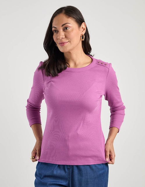 Blusa manga larga para mujer 1
