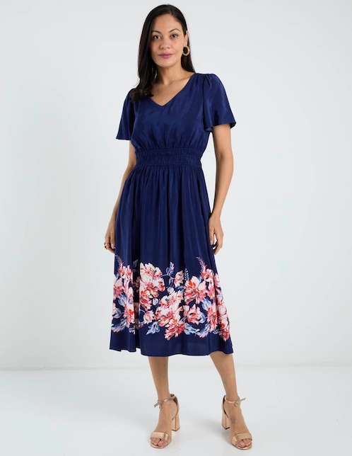 Vestido midi casual para mujer 1