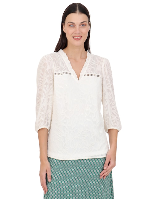 Blusa manga 3/4 para mujer 1