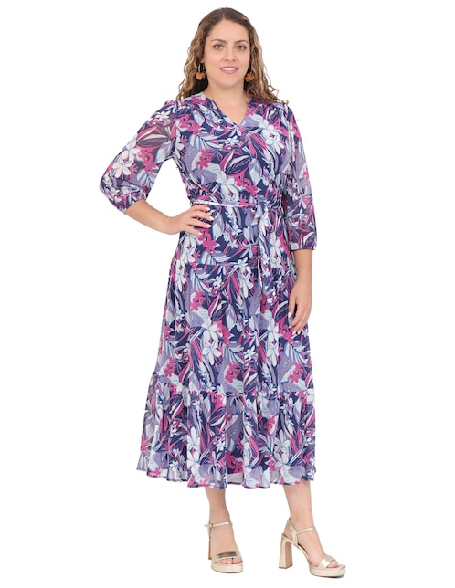 Vestido midi casual para mujer 1