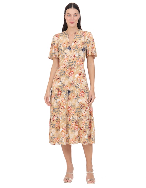 Vestido midi casual para mujer 1