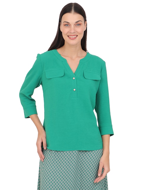 Blusa manga 3/4 para mujer 1