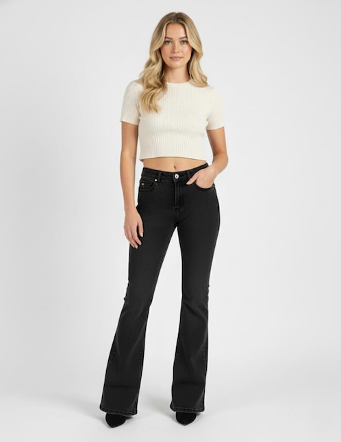 Jeans flare para mujer 1