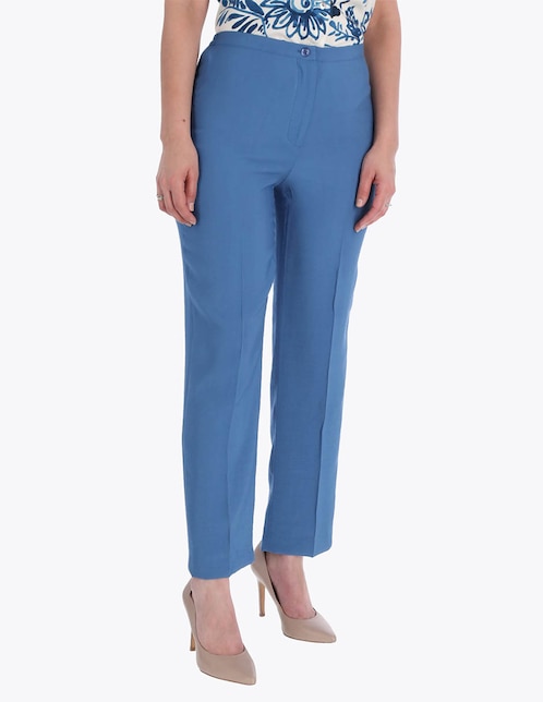 Pantalón de vestir slim para mujer 1