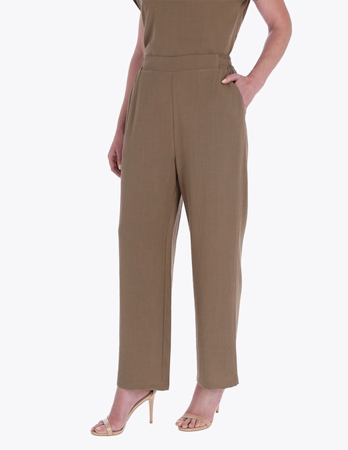 Pantalón de vestir slim para mujer 1