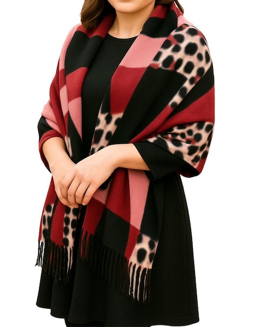 Chal Yoiko estampado animal print