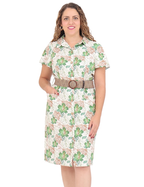 Vestido 3/4 casual para mujer 1