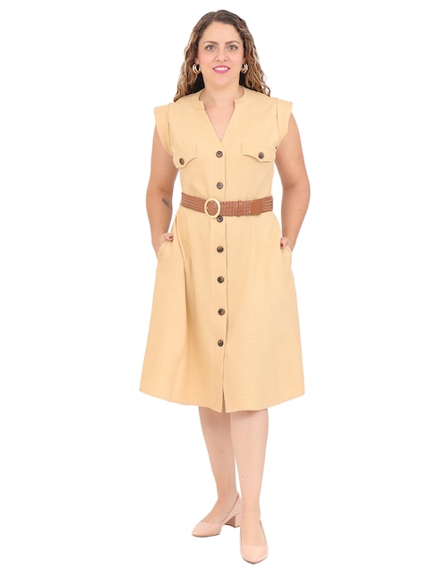 Vestido 3/4 casual para mujer 1