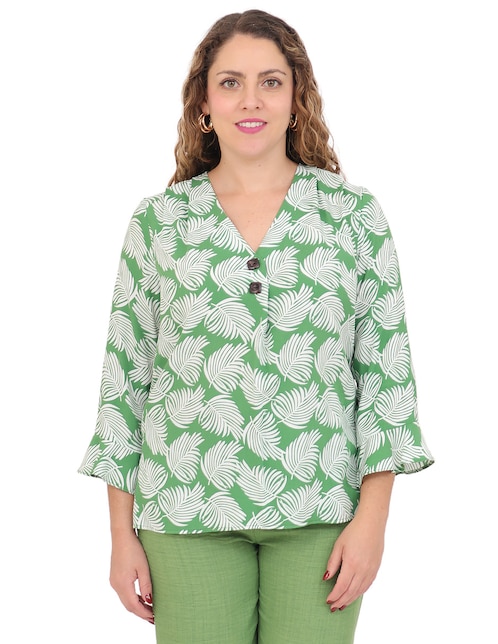 Blusa manga corta para mujer 1