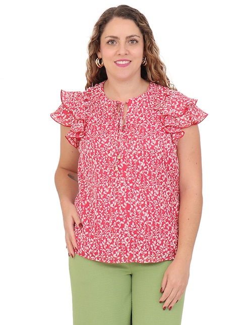 Blusa manga corta para mujer 1