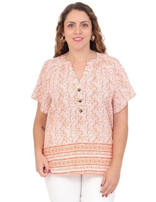 Blusa manga corta para mujer 1
