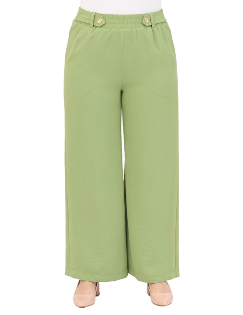 Pantalón pijamero slim para mujer 1