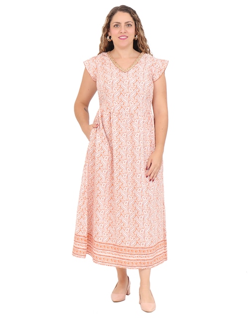 Vestido midi casual para mujer 1