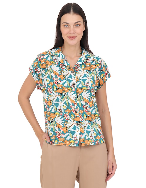 Blusa manga corta para mujer 1