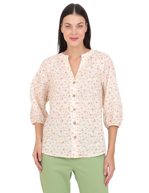 Blusa Grupo Sabadell manga 3/4 para mujer 1