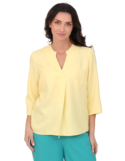 Blusa manga 3/4 para mujer 1