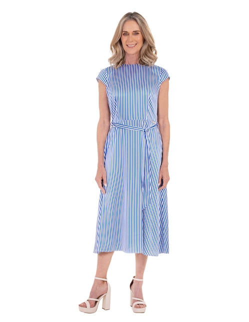 Vestido a la rodilla casual para mujer 1