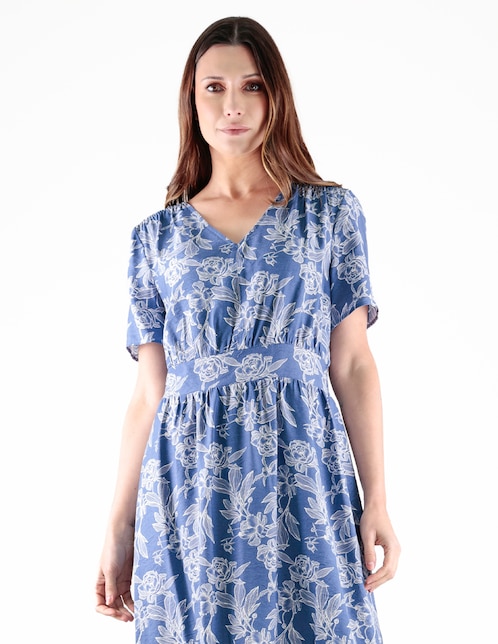 Vestido largo casual para mujer 1